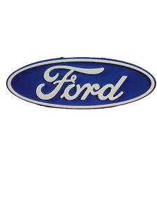 Ford 2" Receiver Tow Hitch Cover Plug Cap with American Emblem, Vehicle Truck SUV Exterior Decoration Accessory
