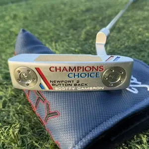 Champions Choice Newport 2 Button Back Putter Premium Teryllium Insert with Iconic Three Button Design Engineered for Superior Performance
