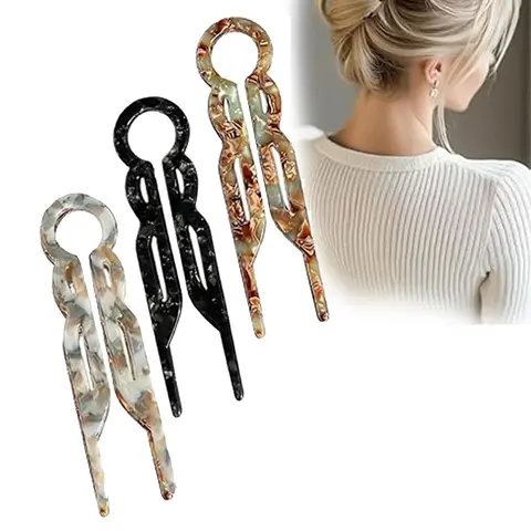 Elegant Swiss Dot Hair Clip, Stylish Prestige Hair Accessory, Random Print Design, All Season Fashion, Perfect for Women Daily Use, Flower Hair Clips, Hair Clip Set, Hair Decor, Hairclips