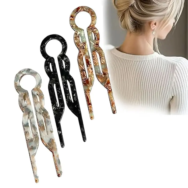 Elegant Swiss Dot Hair Clip, Stylish Prestige Hair Accessory, Random Print Design, All Season Fashion, Perfect for Women Daily Use, Flower Hair Clips, Hair Clip Set, Hair Decor, Hairclips