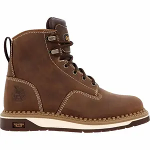 Women Georgia Boot AMP LT Wedge Women's Work Boot Size 8.5