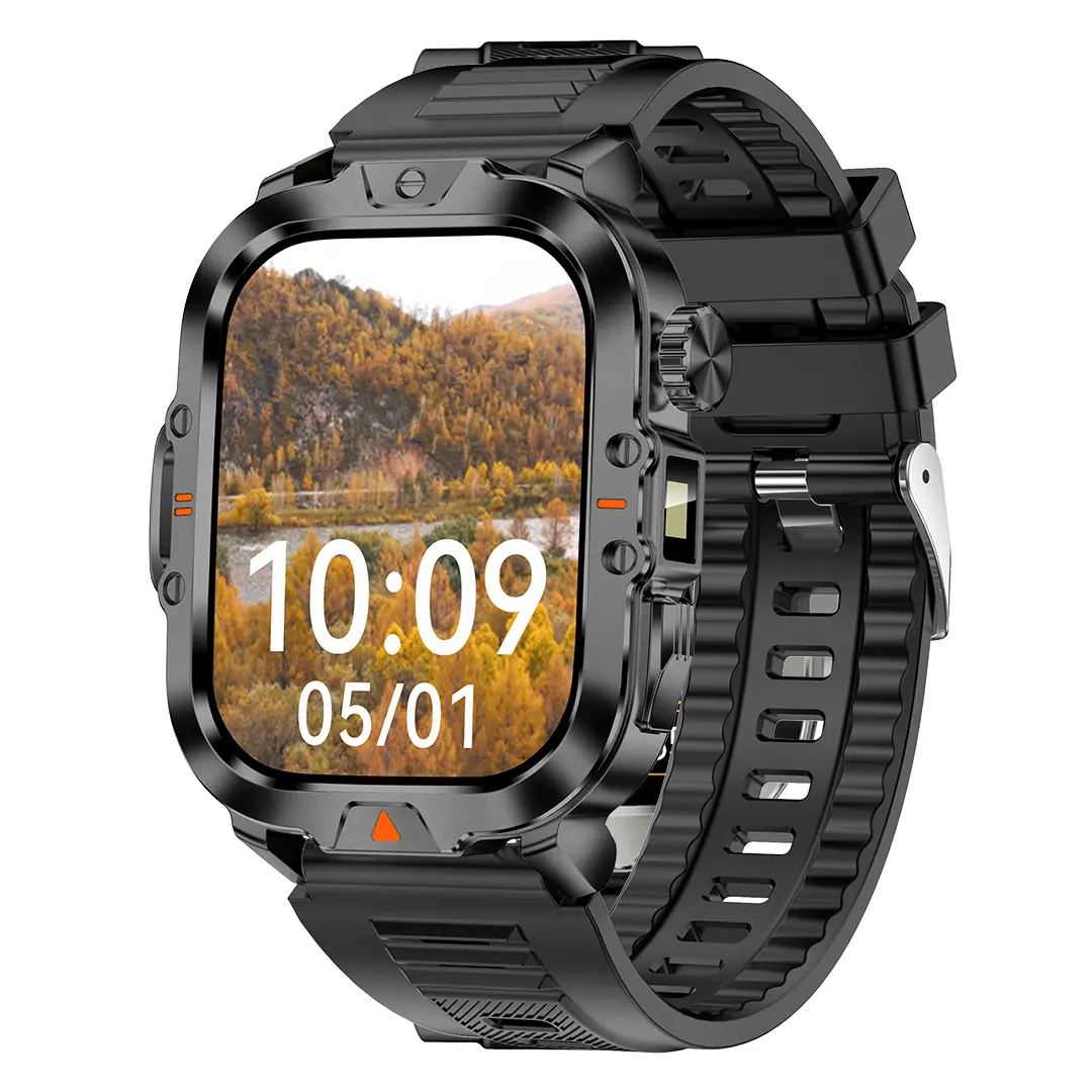 Smart Watch 2025 HD Touch Screen, LED Altimeter, Barometer, 100+ Sports Mode, 300mAh Battery, Fitness Tracker for Android iPhone Wearable Water Proof Bluetooth Alloy Digital icedwatches