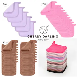 Reusable Washable Makeup Remover Pads, Hypoallergenic Facial Cleansing Pads, Makeup Removal Tools for Women, Gentle Makeup Remover