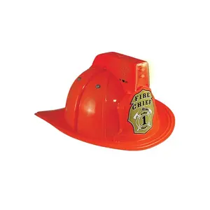 Jr. Fire Chief Light Up Costume Helmet