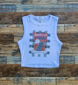 Remy Cook Micro Ribbed Tank, Ratatouille Tank Top, Anyone Can Cook shirt, Food and Wine Festival shirt, Y2k Crop Tank Top