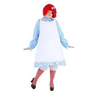 Plus Size  Raggedy Ann Costume for Women