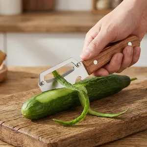 2PCS Versatile Multi Functional Stainless Steel Vegetable Fruit Peeler for Kitchen Quick and Easy Sugarcane Pineapple Peeling Efficient Tool for All Fruits and Vegetable - YY