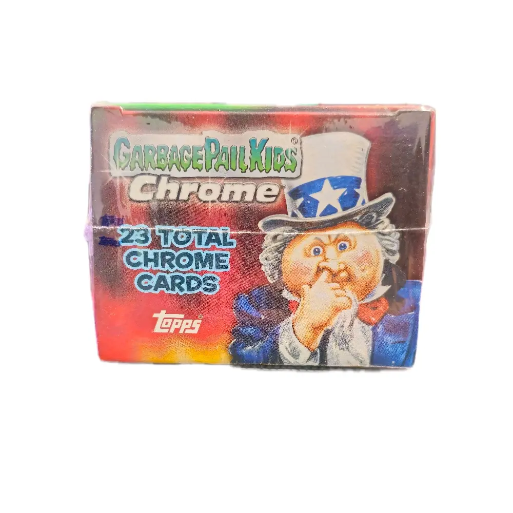 Topps Garbage Pail Kids Chrome OS3 Non-Sports Trading Cards - Atomic  Refractors Single Packs or Collector Booster Box for Collectors (Garbage  Pail Kids Chrome Series) - TikTok Shop