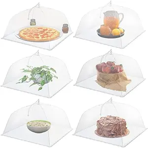 Foldable Vegetable Cover, Large Fly-Proof Indoor Kitchen & Outdoor Picnics Food Cover, Durable Household Protector, Easy Storage Design, Kitchenware