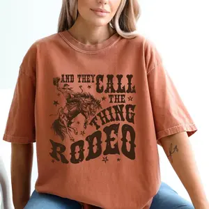 Rodeo 90s Cowboy Shirt,Rodeo Western Shirt, Cool Rodeo Shirt,Gift for Cowgirl, Western Cowboy Shirt, Western Girl Shirt