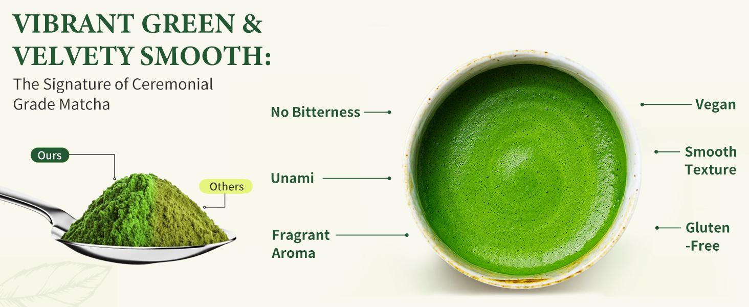 Japanese Ceremonial Grade Matcha Japanese Green Tea Beverage Matcha Powder 1.76oz Tin, Japanese JAS Certified Organic, Class AA Antioxidant Rich with Caffeine & L-Theanine for Focus & Relaxation, Kosher Non-GMO Green Tea (1.76oz) 50g