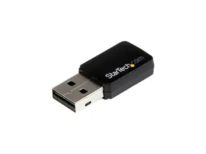 StarTech.com USB 2.0 AC600 Mini Dual Band Wireless-AC Network Adapter - 1T1R 802.11ac WiFi Adapter