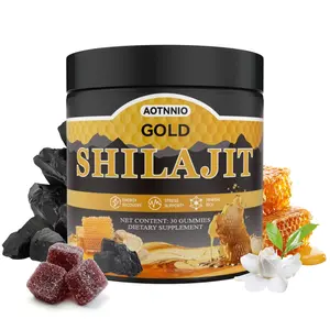 Organic Manuka Honey Gold Shilajit Gummies, Fulvic Acid, Trace Minerals | Energy, Focus, Stamina & Daily Wellness Support | Dietary Supplement for Men & Women | 30 Gummies | DealsForYouDays