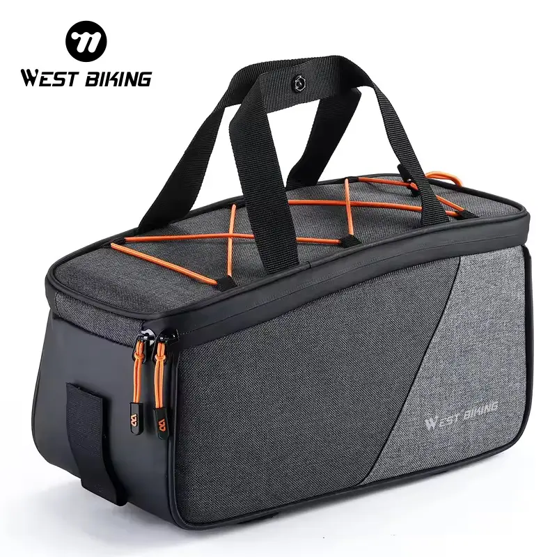 WEST BIKING 6L Large Capacity Bag Rear Cycling Panniers cycling motorcycle bicycle pannier bike Waterproof Bicycle saddle bag