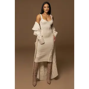 Ivory Daria Sweater Knit Dress