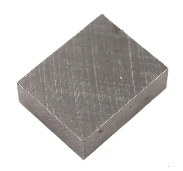 1-Piece Cast Alnico Type V (Alnico Cast Type-5) Rectangular Diametric Magnet, 0.63in x 0.24in x 0.785in