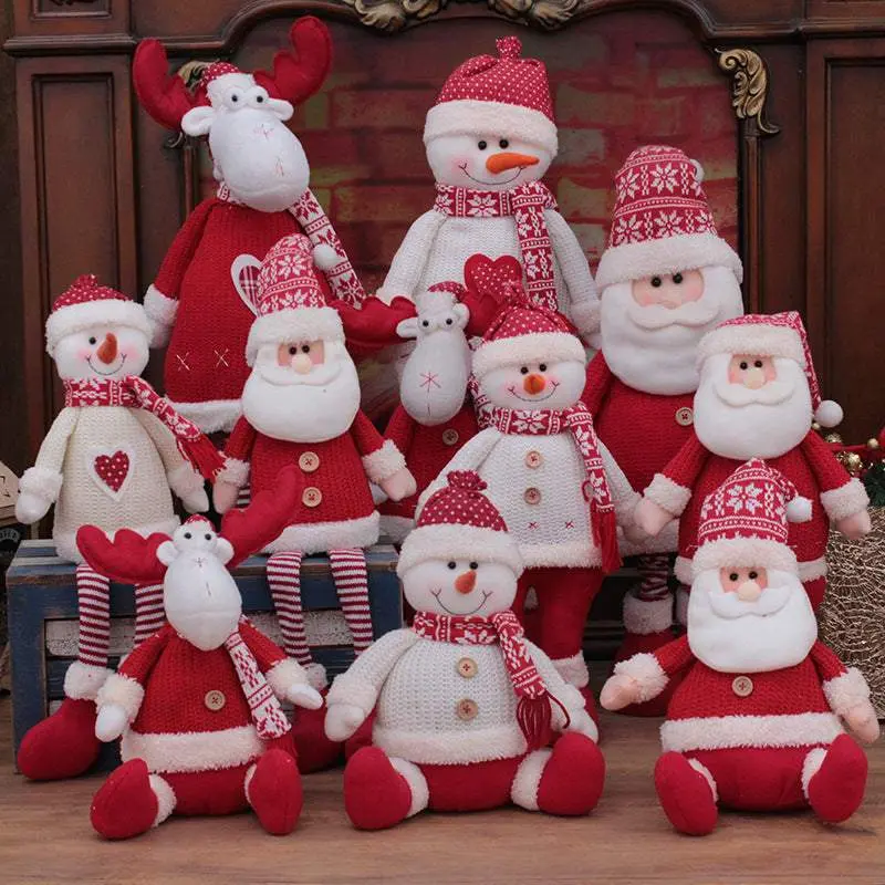 JollySanta Big Santa Claus Doll - A Delightful Christmas Centerpiece