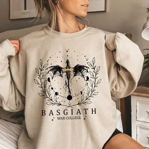 Basgiath War College T-shirt Sweatshirt, F0urth Wing Shirts, The Empyrean Series, Violet Sorrengail Fantasy Book, F0urth Wing Gifts for Bookish