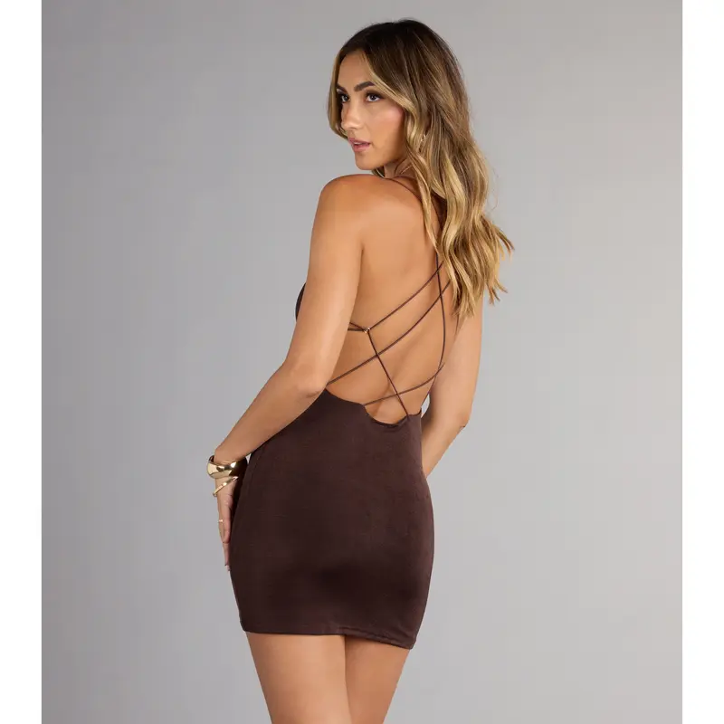 Strappy mini dress - TikTok Shop
