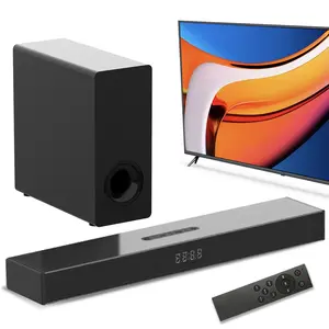 160Watt Sound Bars for TV ,Cinematic TV Audio Wireless Sound Bar with Impactful Bass, Remote Control, Wall Mountable Sound Bar Work with Traditional or Smart TV, Projector, Computer outdoor home tv  speakers  Smartphone