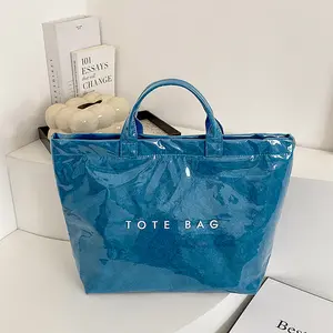 Must-Have Tote Bag, Extra-Large, Waterproof PVC, Stylish Enough for Date Night, Tough Enough for Daily Errands, Work & Weekend Adventures