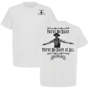 Daisy Doc Holliday Tombstone T-Shirt, Tombstone Shirt, For Old West & Cowboy Culture Lovers, Full Color, Full Size