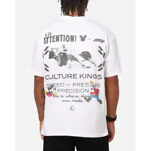 Culture Kings Disney x Formula 1® Mickey Mechanic Vintage T-Shirt White