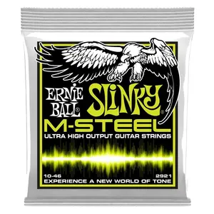 Ernie Ball Regular Slinky M-Steel Electric Guitar strings 10-46