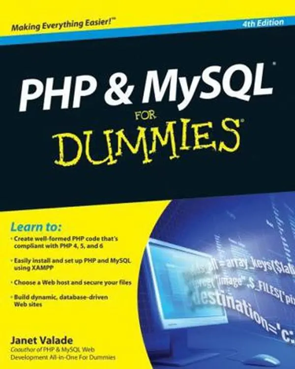 USED Book - PHP and MySQL for Dummies by Valade, Janet (Paperback) - english