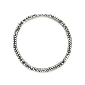 SMALL TROPICANA SILVER CHAIN NECKLACE