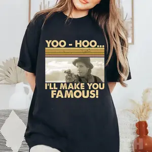 Vintage I'll Make You Famous Sweatshirt, Western Movie Quotes Gift Shirt, Gift for BFF