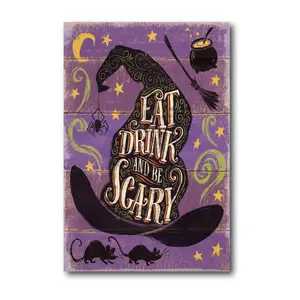Courtside Market Fright Night II 12x18 Canvas Wall Art