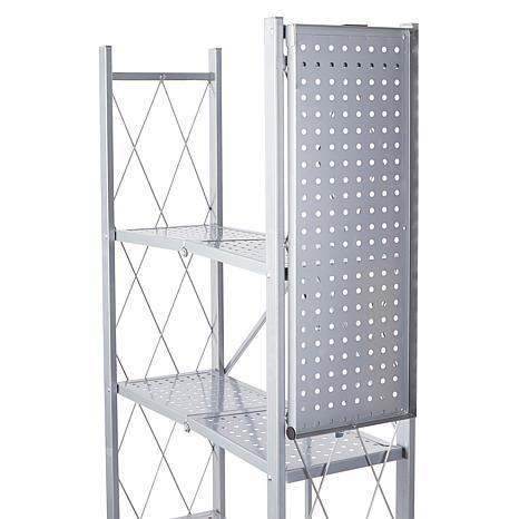 Origami Foldable Steel 6-Tier Bookshelf