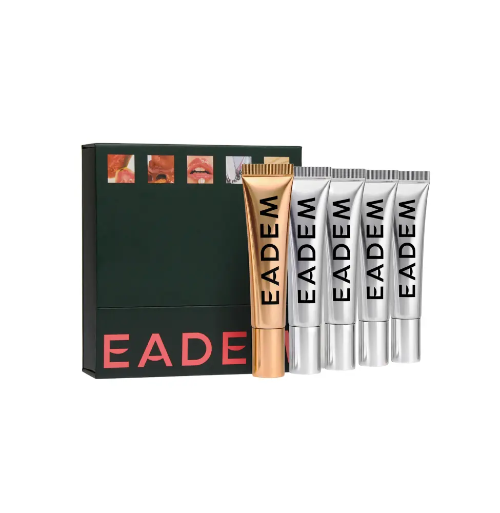 Bisous Set - L'Icône - Lip Softening Balm Intensive + Comfort for dry lips Glossy Smooth Vegan Gentle