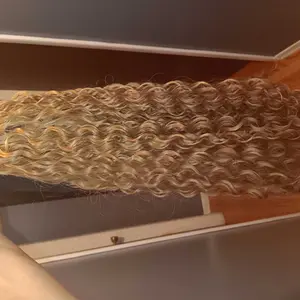 Water Wave Long Wavy Brown Wig Headband Wigs for Women Natural Looking Glueless Synthetic No Lace Front Wig with Headbands Curly Headband Wig