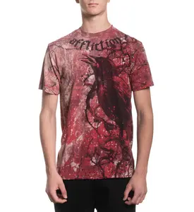 Affliction Men's T-shirt Lone Crow
