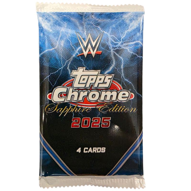 2025 WWE Topps Chrome Sapphire Wrestling Hobby