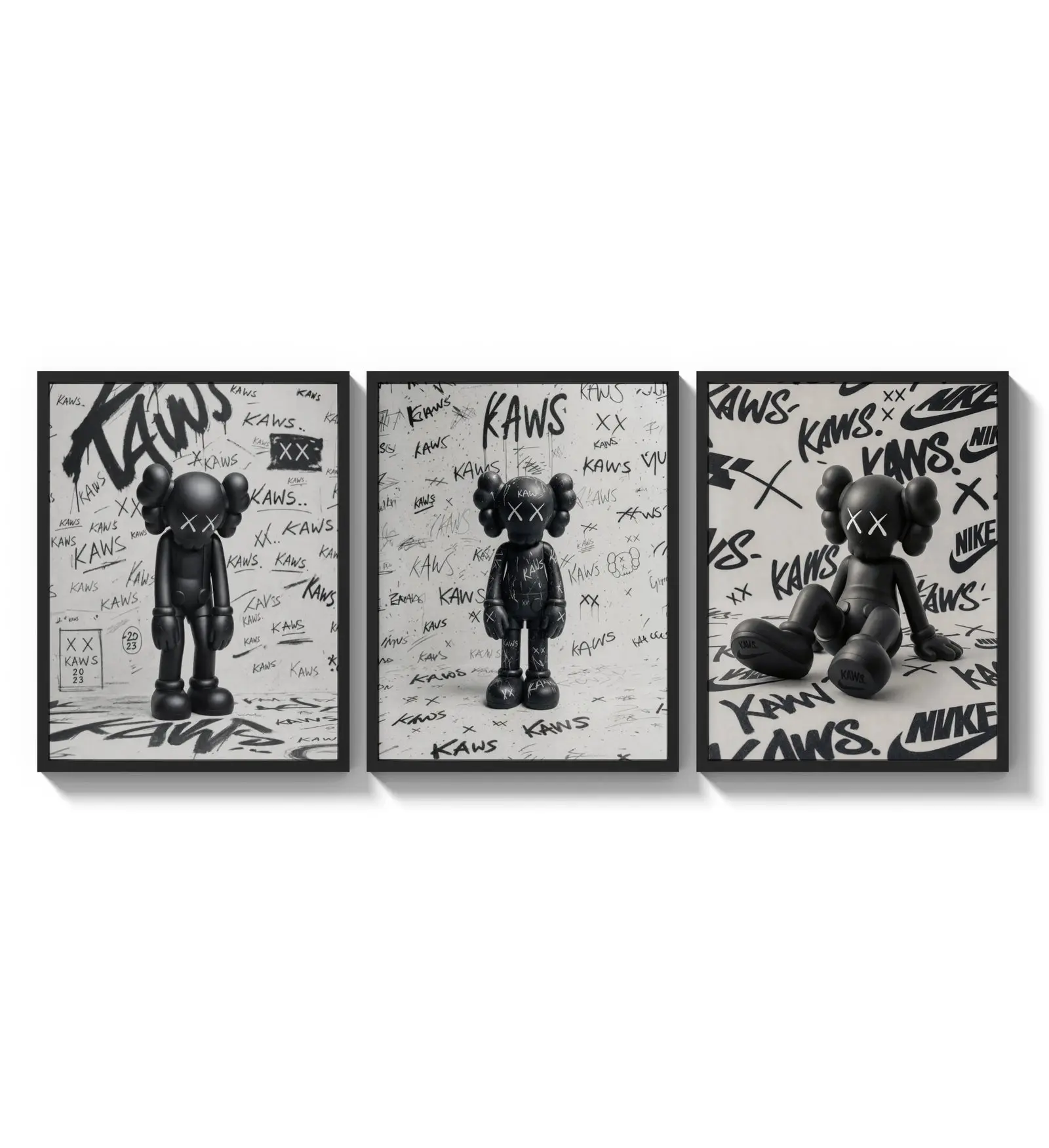 KAWS Companion XX Set of 3 – Hypebeast Poster