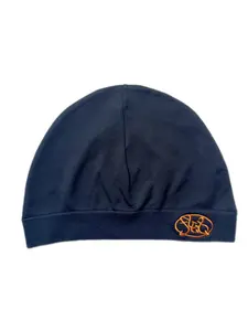 Unisex Letter Embroidered Skull Hat, Slim-Fit Breathable Street Style, Soft Elastic Material, All-Season Casual Headwear, Skull Beanie Hat, Breathable Skull Cap