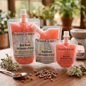 Pointe & Pour Red Room (50 Shades ofGrey)  Squeezable Wax Melt for Relaxation and Aromatherapy