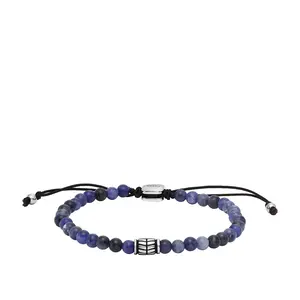 Fossil Men's Everett Sodalite Beaded Bracelet