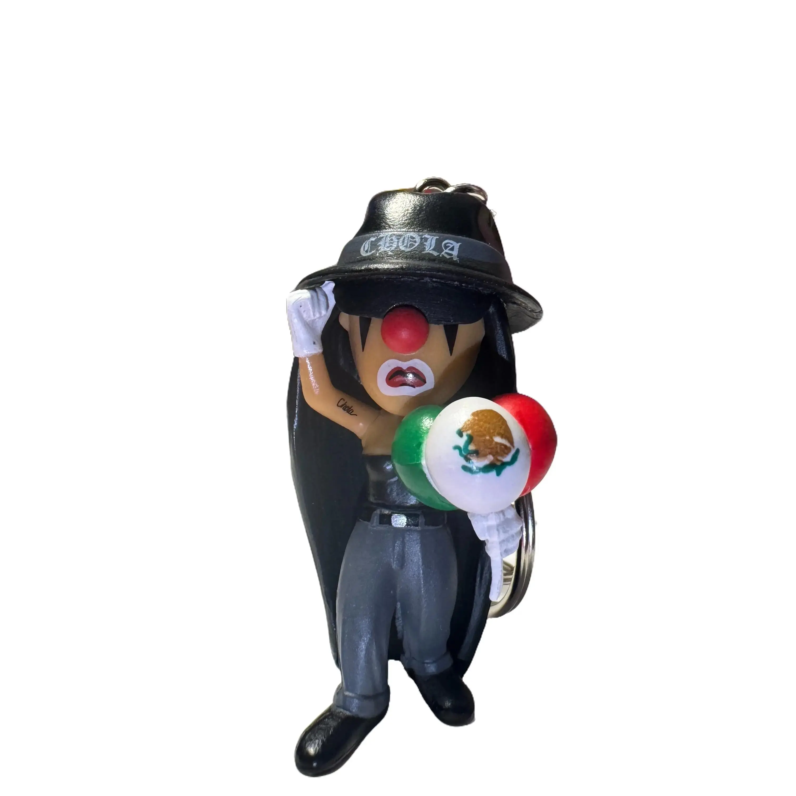 HOMIES DGA Collectibles Official Chola Keychain From Payasas Series 1 2"Height Sad Girl Design Collectible