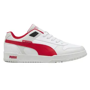 PUMA Mens Formula 1 X Rbd Game Low Lace Up Sneakers Shoes Casual - White