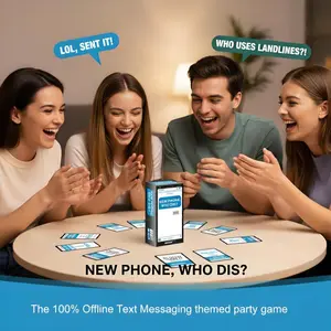 "new Phone, Who's Chatting?" - Hilarious Text Reply Card Game, Tabletop Games for Friends, Perfect for Gatherings and Valentine's Day Fun, Party Table Game