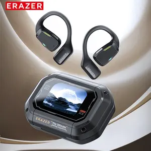 ERAZER Wireless Earphone, Bluetooth-compatible 5.4 Earbuds with Multifunctional Touch Screen, HiFi Stereo Earphones, Fast Charging Earbuds for Sport Walk, Audio
