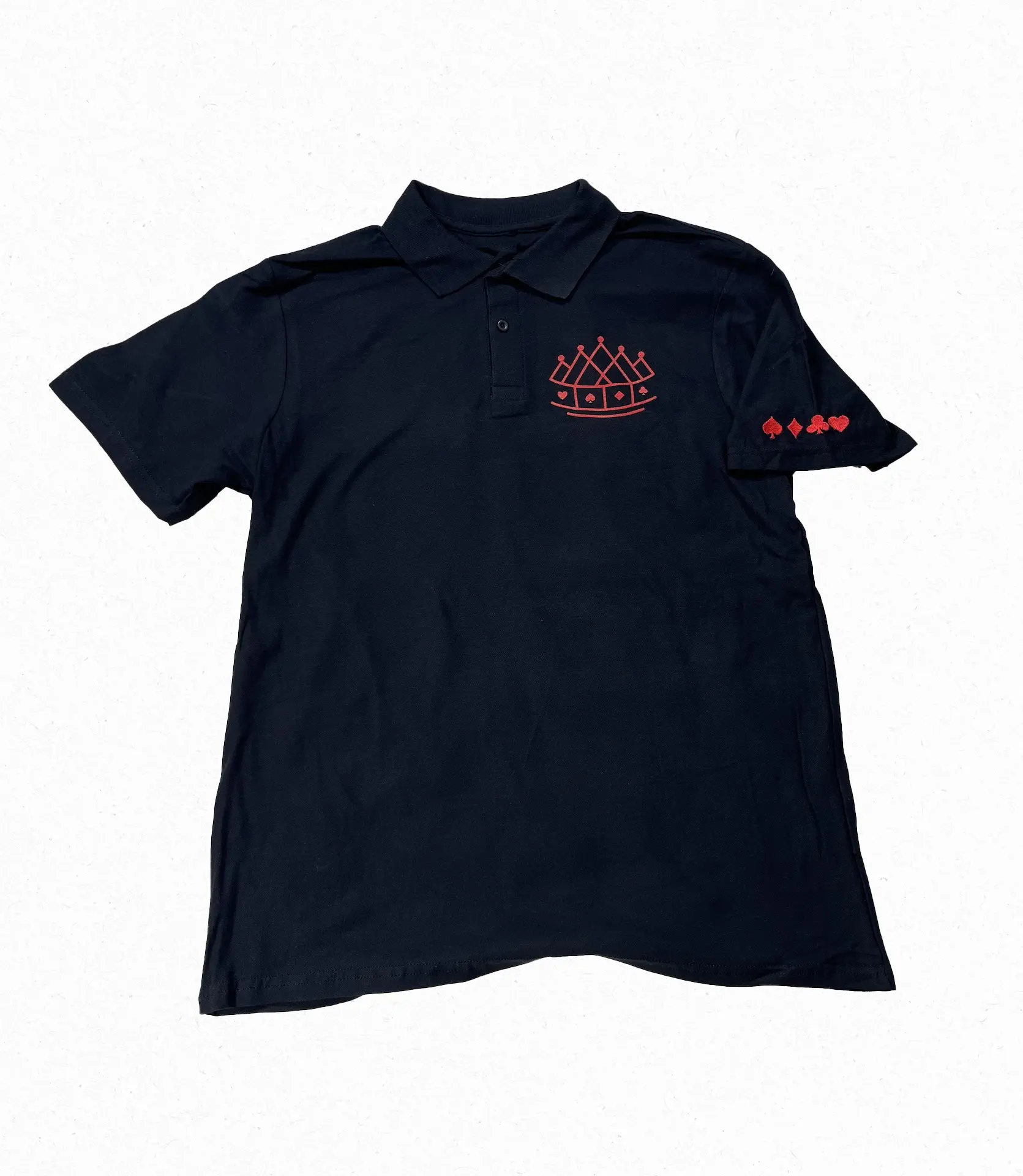 Suited Apparel Polo Shirt - Casual Fitted, Embroidered, Screen Printed