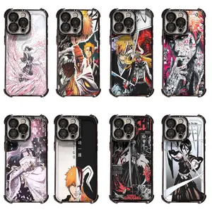 BLEACH Anime Phone Case | Ichigo Kurosaki & Hollow Form Art Cover For iPhone 11/12/13/14/15/16/17 Pro/Pro Max/Plus & Samsung S23/S24/S25/S26 Ultra, Protective Case For Anime Fans, Birthday/Christmas Gift