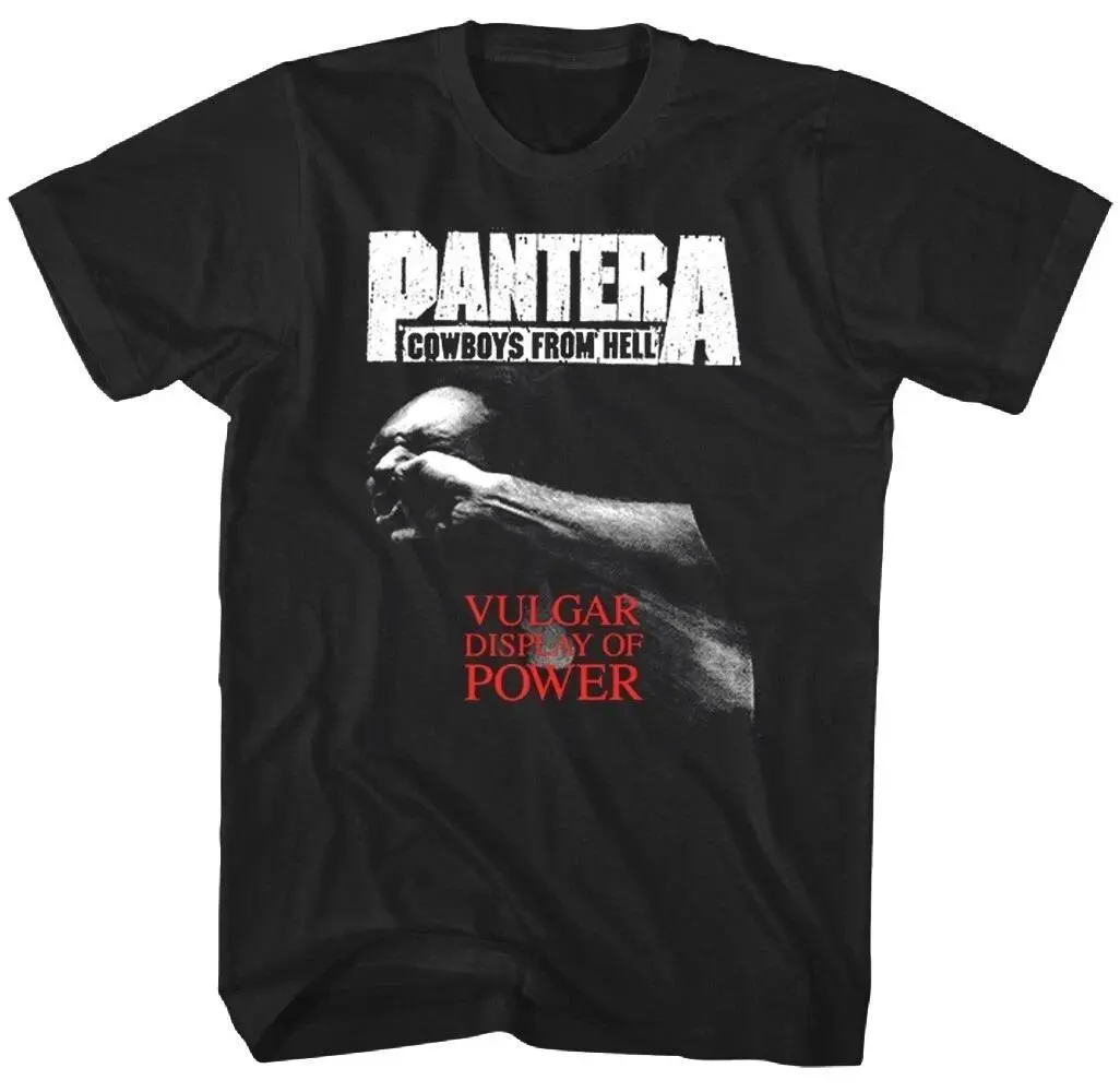 Classic Pantera Stronger Than All Cowboys Unisex T-Shirt, Shortsleeve Tee