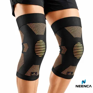 【Summerwins】NEENCA unisex copper knee brace, knee compression sleeve, relieves knee pain, can be used as a knee brace, volleyball equipment, and provides knee support for running, exercising, fitness, weightlifting and other sports,sports knee brace