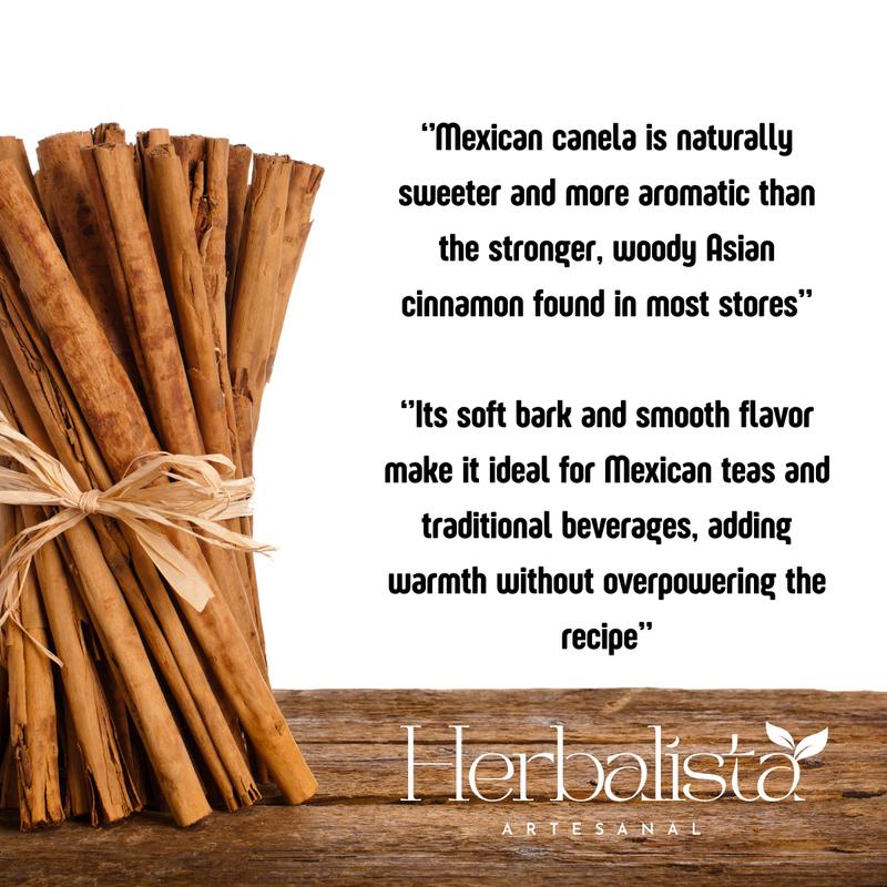 Herbalista Premium Mexican Cinnamon Sticks – Canela Entera from Veracruz, Mexico – 4 oz (114 g) – Naturally Sweet & Aromatic Whole Cinnamon Bark – Hand-Selected Quality – Imported from Mexico